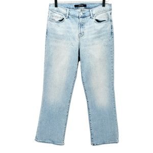 J Brand Selena Cropped Mid Rise Flare Jeans Sz 30